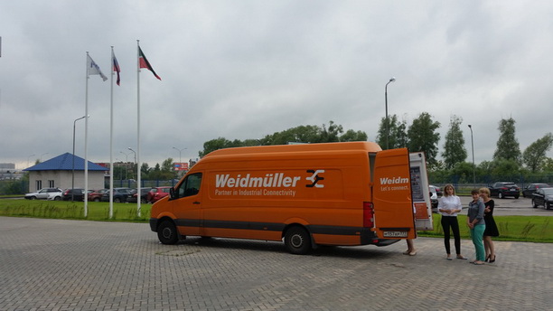 Мобильная экспозиция от Weidmuller в Казаньэлектрощит Мобильная экспозиция от Weidmuller в Казаньэлектрощит